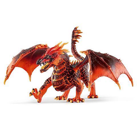 Детские фигурки Schleich Eldrador Creatures Lava Dragon Action Figure Mythical Collectible Toy