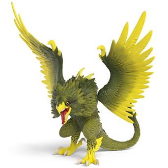 Schleich Eldrador Creatures Jungle Raptor Bird Of Prey Figure With Moveable Wings
