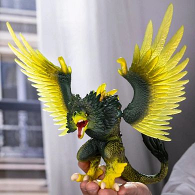 Schleich Eldrador Creatures Jungle Raptor Bird Of Prey Figure With Moveable Wings