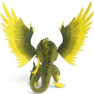 Schleich Eldrador Creatures Jungle Raptor Bird Of Prey Figure With Moveable Wings