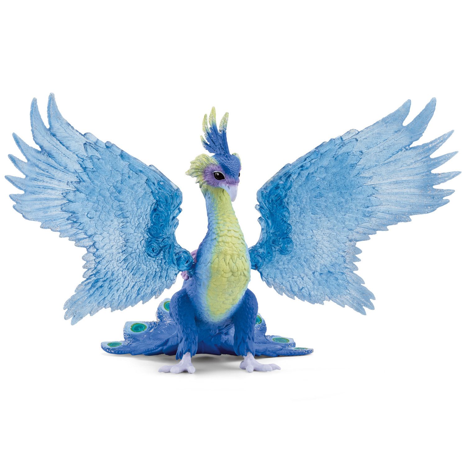 Детская фигурка Schleich Bayala Magical Peacock Bird Figurine with Movable Translucent Wings