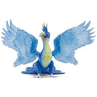 Schleich Bayala Magical Peacock Bird Figurine with Movable Translucent Wings