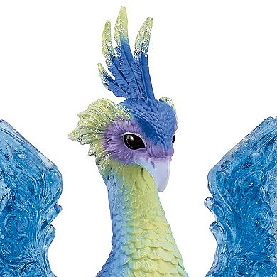 Schleich Bayala Magical Peacock Bird Figurine with Movable Translucent Wings