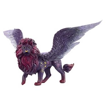 Schleich Bayala Moon Lion Figurine with Moveable Wings, Glow-In-The-Dark Feature