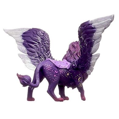 Schleich Bayala Moon Lion Figurine with Moveable Wings, Glow-In-The-Dark Feature
