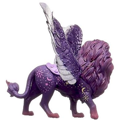 Schleich Bayala Moon Lion Figurine with Moveable Wings, Glow-In-The-Dark Feature