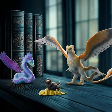 Schleich Wizarding World Occamy 7-Inch Winged Collectible Toy Figurine