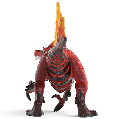 Schleich Eldrador Creatures 2-pc. Fire Dinosaur and Jungle Lizard Figurines