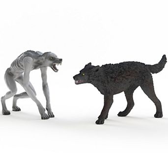 Schleich Wizarding World 2 pc Werewolf vs Animagus Figure Set