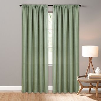 Sonoma Goods For Life® Linen Blend Light Filtering Single Window Curtain Panel
