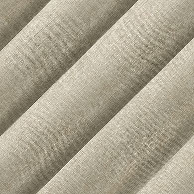 Sun Zero Arisa 2-Pack Velvet Blackout Back Tab Window Curtain Panels