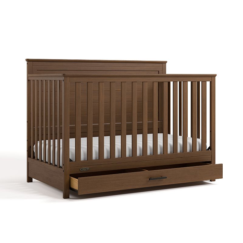 Graco Tristan Convertible Crib, Hazlenut