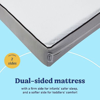 Graco Essentials 6-Inch Dual-Sided Crib & Toddler Bed Mattress