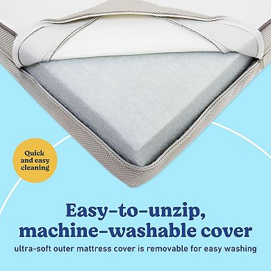 Graco Essentials 6-Inch Mesh Dual-Sided Crib & Toddler Bed Mattress