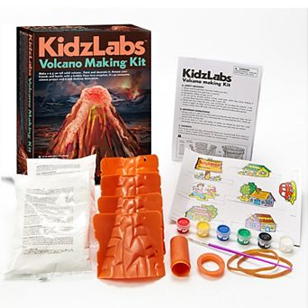4M KidzLabs Volcano Making Kit DIY Science Eruption Experiment