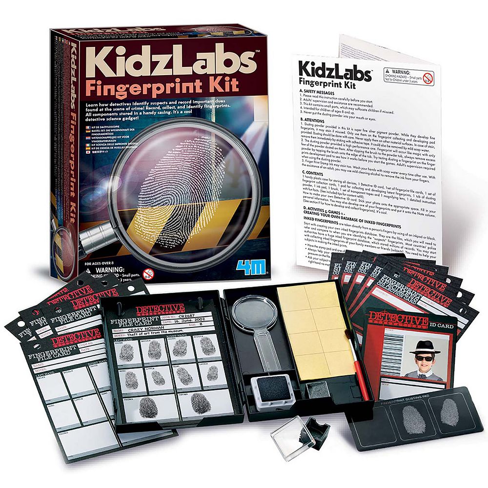 4M KidzLabs Fingerprint Science Kit