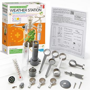 4M Green Science Weather Station Mini Observatory Kit