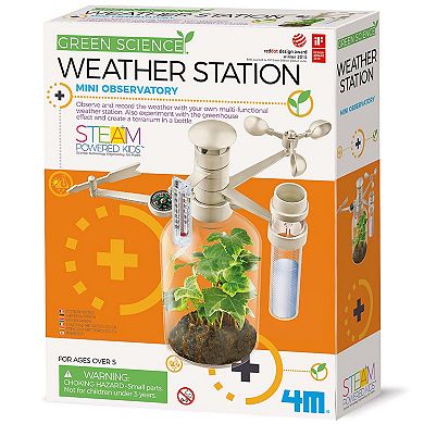 4M Green Science Weather Station Mini Observatory Kit