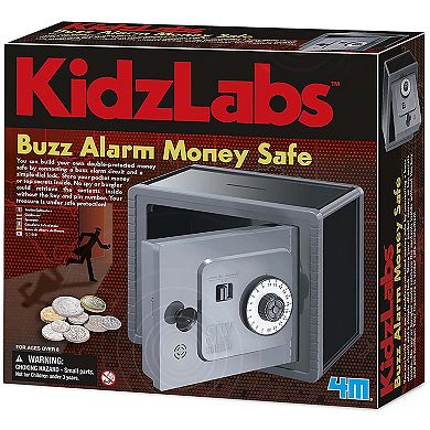4M KidsLabs Buzz Alarm Money Safe DIY Building Kit