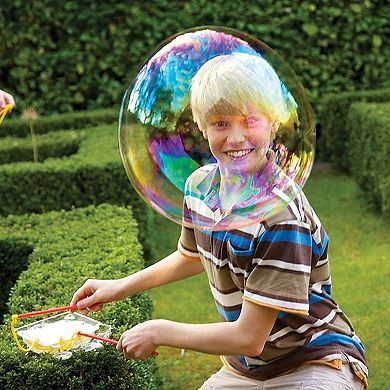 4M KidzLabs Bubble Science DIY Experiment Kit Giant Unbreakable Bubbles & Shaped Wands-Tools