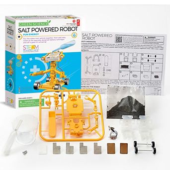 4M Salt Powered Robot DIY Building Kit Engineering Play STEAM Project