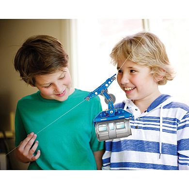 4M KidzRobotix Tin Can Cable Car DIY Building Science Kit