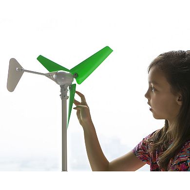 4M Green Science Wind Turbine DIY Functional Kit Air-Powered Renewable Energy