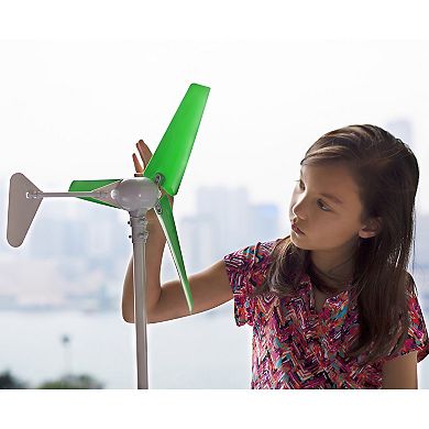 4M Green Science Wind Turbine DIY Functional Kit Air-Powered Renewable Energy