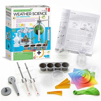 4M Weather Science Mini Observatory Kit Educational STEM Activity