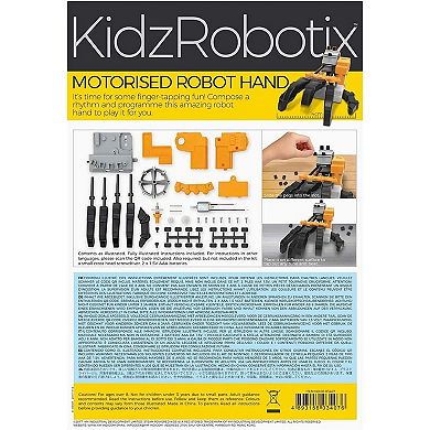 4M Motorized Robot Hand DIY Building Science Kit STEM Toy