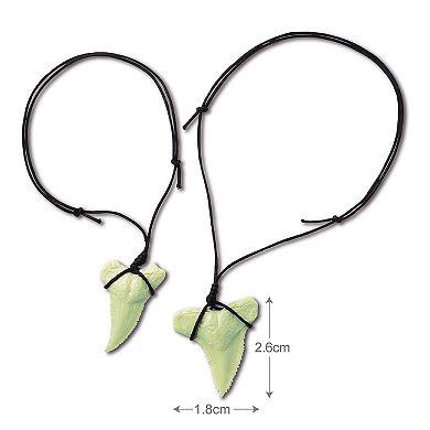 4M KidzLabs Dig Glow Shark Tooth Fossils Craft Kit