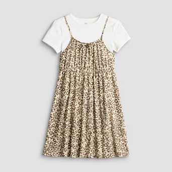 Girls 6-16 SO® Twofer Slip Dress in Regular & Plus Size
