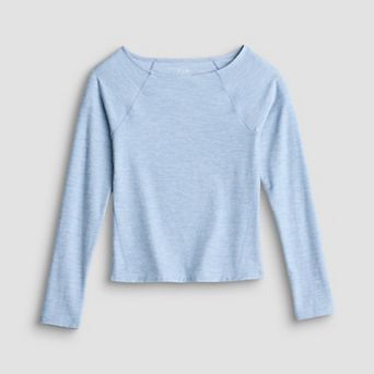 Girls 7-16 FLX Wander Ballet Neck Top