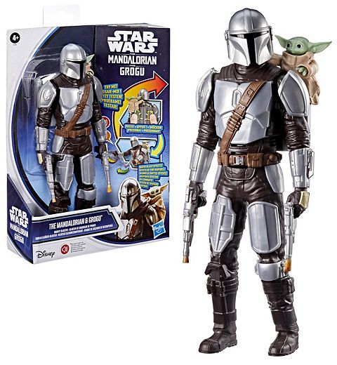 Детские фигурки Star Wars The Mandalorian & Grogu Bounty Blaster Action Figure by Hasbro