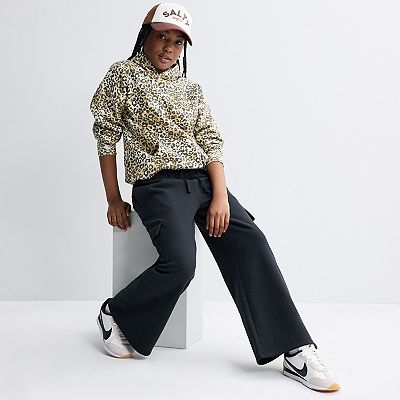Girls 6-20 SO® Cargo Wide Leg Sweatpants in Regular & Plus Size