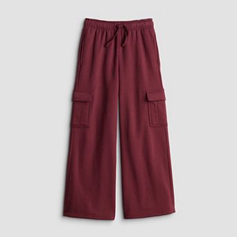 Girls 6-20 SO® Cargo Wide Leg Sweatpants in Regular & Plus Size