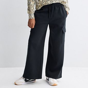 Girls 6-20 SO® Cargo Wide Leg Sweatpants in Regular & Plus Size