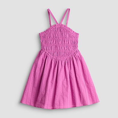 Girls 7-16 Sea + Skye Smocked Bodice Dress