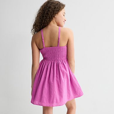 Girls 7-16 Sea + Skye Smocked Bodice Dress
