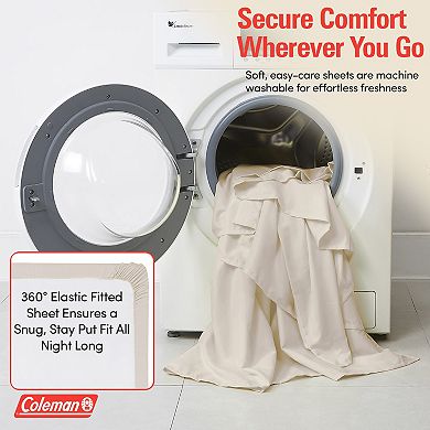 Coleman® Ultra Soft Double Brushed Microfiber Sheet Set