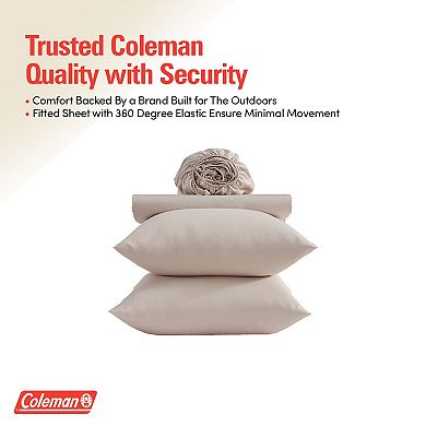 Coleman® Ultra Soft Double Brushed Microfiber Sheet Set