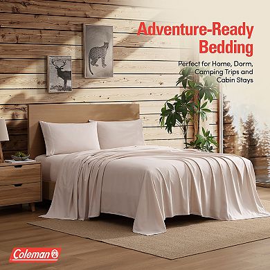 Coleman® Ultra Soft Double Brushed Microfiber Sheet Set