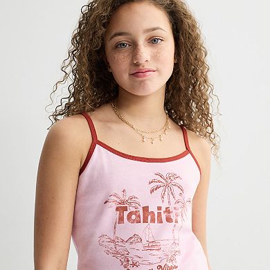 Girls 7-16 Sea + Skye Graphic Tank Top