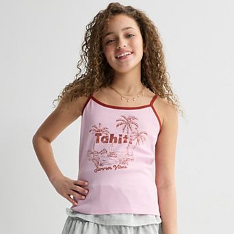 Girls 7-16 Sea + Skye Graphic Tank Top