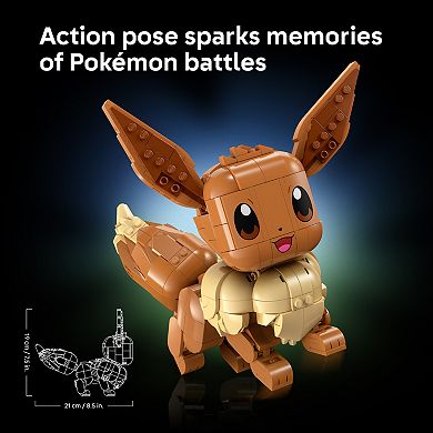 LEGO Pokémon Eevee 72151 Building Kit (587 Pieces)