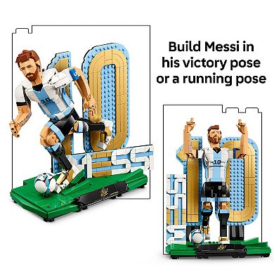 LEGO Editions Lionel Messi 43015 Building Kit (958 Pieces)