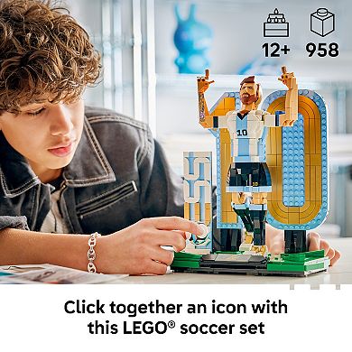 LEGO Editions Lionel Messi 43015 Building Kit (958 Pieces)