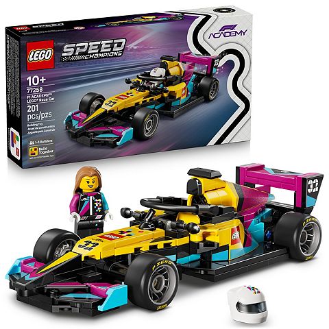 Детские конструкторы LEGO Speed Champions F1 ACADEMY 77258 Building Kit (201 Pieces)