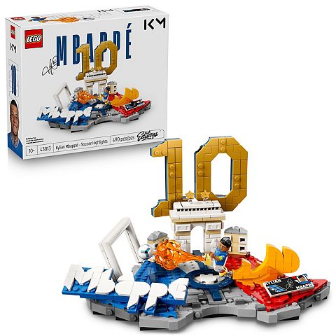 Детские конструкторы LEGO Editions Kylian Mbappé 43013 Building Kit (490 Pieces)