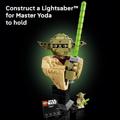 LEGO Star Wars Yoda Bust 75438 Building Kit (399 Pieces)